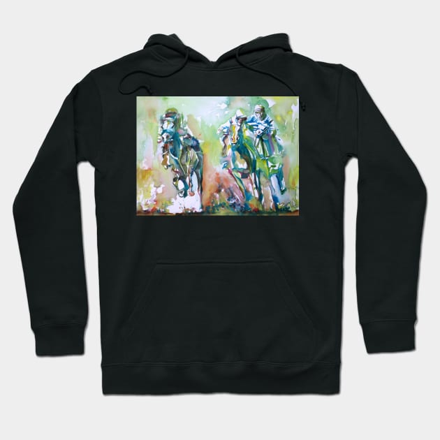 DERBY RACE .1 Hoodie by lautir